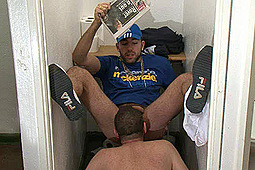 Master Lukas, Master Nick in Punishment for a Toilet Voyeur by 