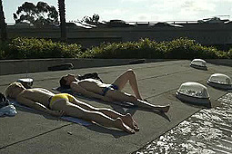 Jessie Montgomery, Travis Walker in Rooftop Hotties by 