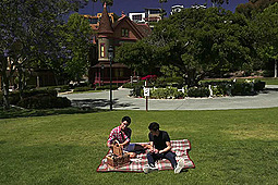 Evan Parker, Liam Riley in Picnic & Sex by 