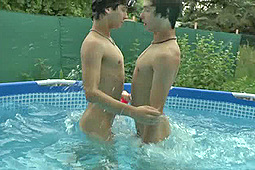 Aston Twins in Twin Brothers Pool Fun by 