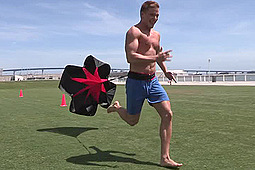  in Running Parachute Workout by 