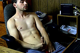 Marcus Rivers in Marcus Rivers' Office Jerkoff by 
