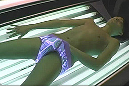  in Tanning Bed Jackoff by 