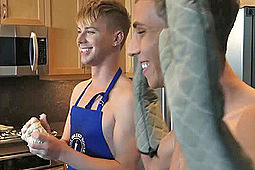 Jordan Thomas, Kyler Ash in Boys Cooking by 
